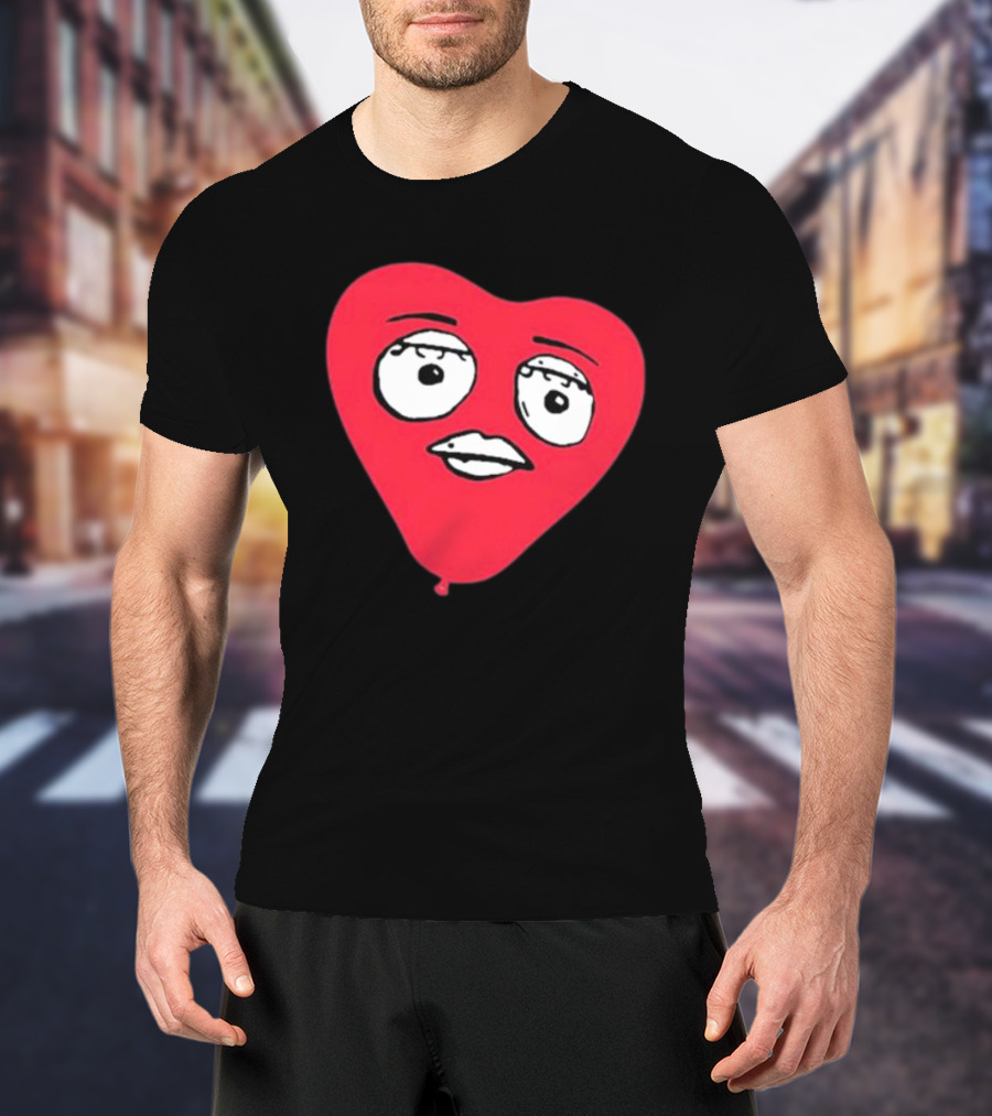 God Forbid James Marriott Heart Balloon Face T-Shirt