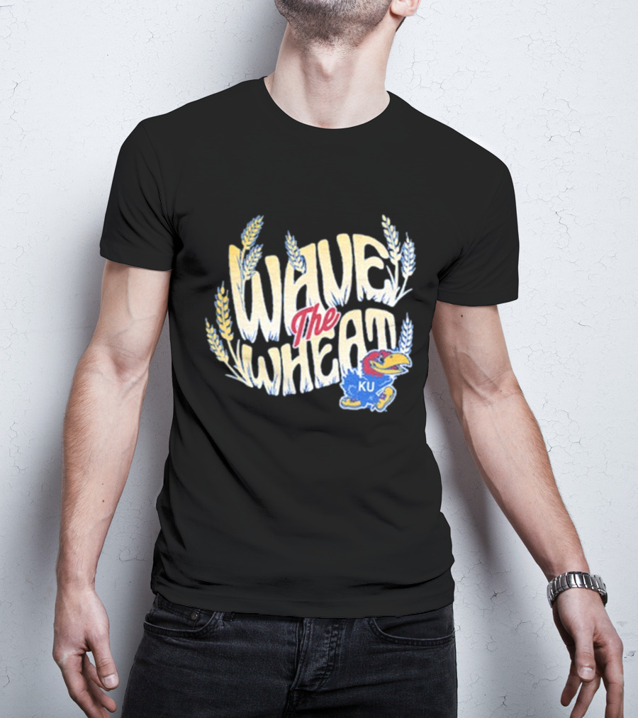 KU Jayhawks Wave The Wheat T-Shirt