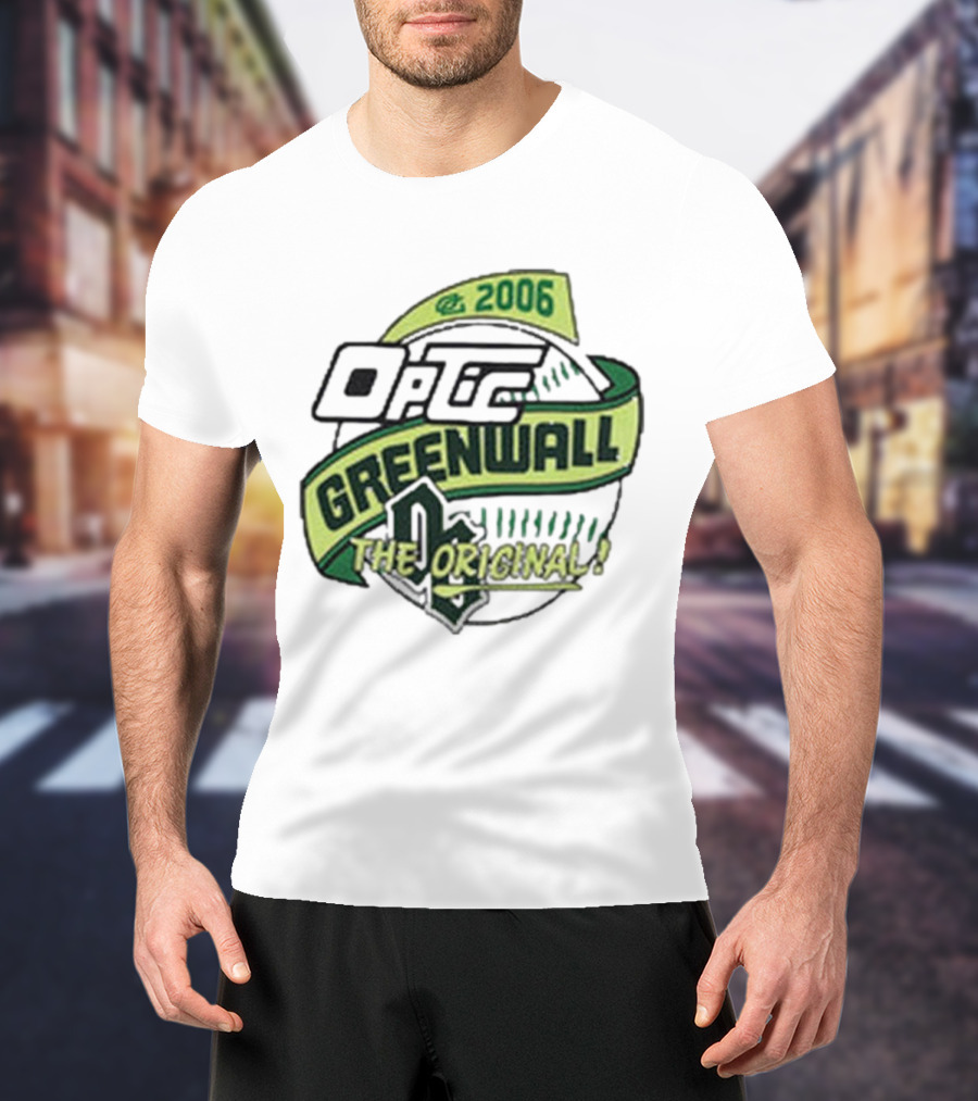OpTic Greenwall 2006 The Original Triple Play Baseball T-Shirt