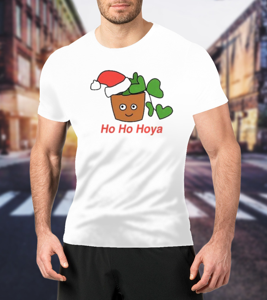 Ho Ho Hoya Santa Hat Hoya Plant Community T-Shirt