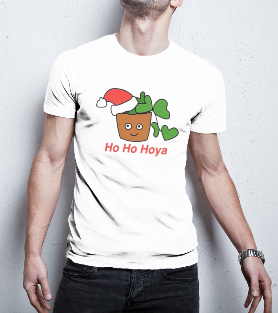 Ho Ho Hoya Santa Hat Hoya Plant Community T-Shirt