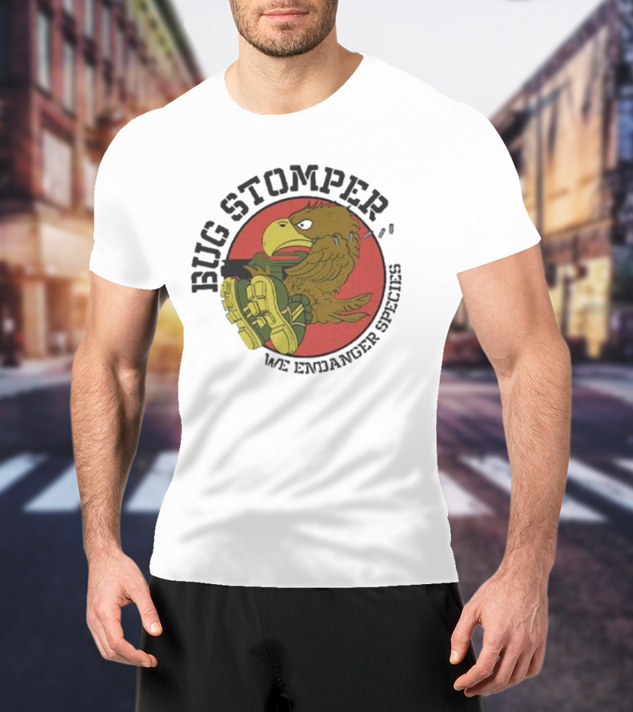 Colonial Marines Bug Stomper We Endanger Species T-Shirt