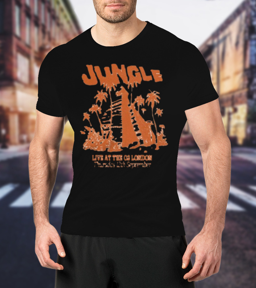 Jungle Live At The O2 London Thursday 12th September T-Shirt
