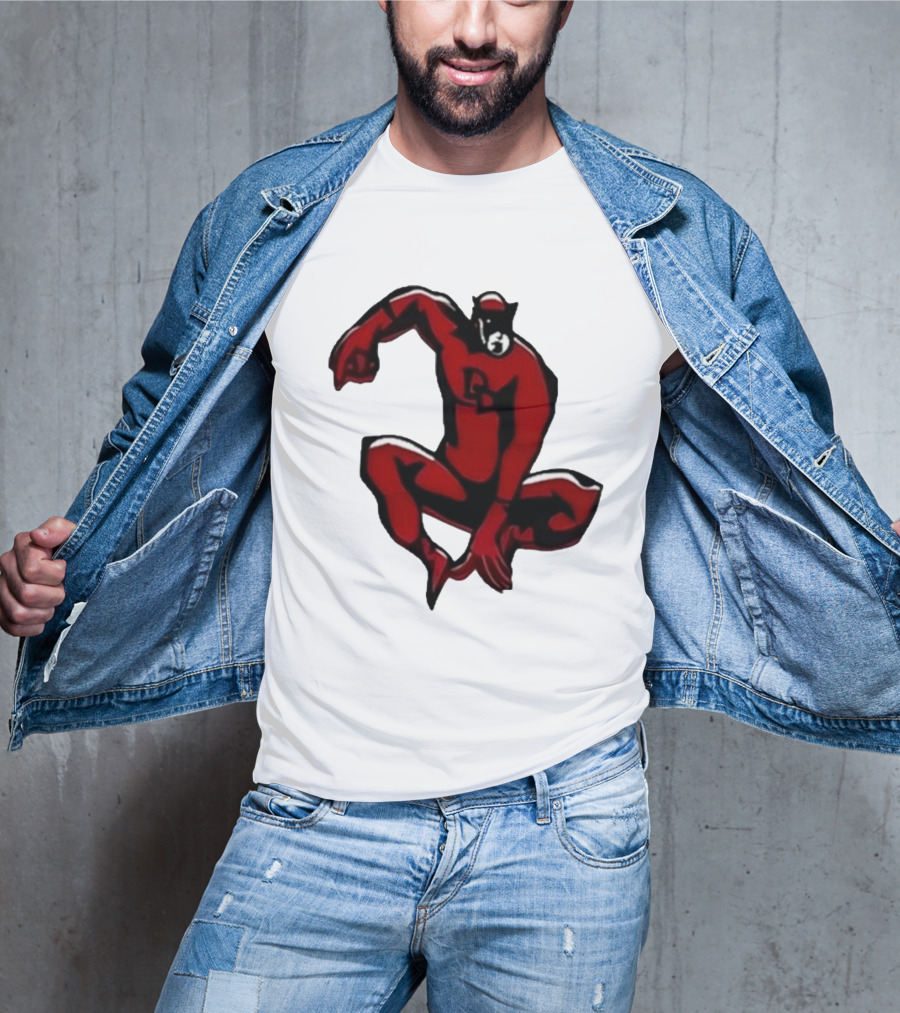 Charlie Cox Daredevil Red Suit Classic Marvel Hero T-Shirt