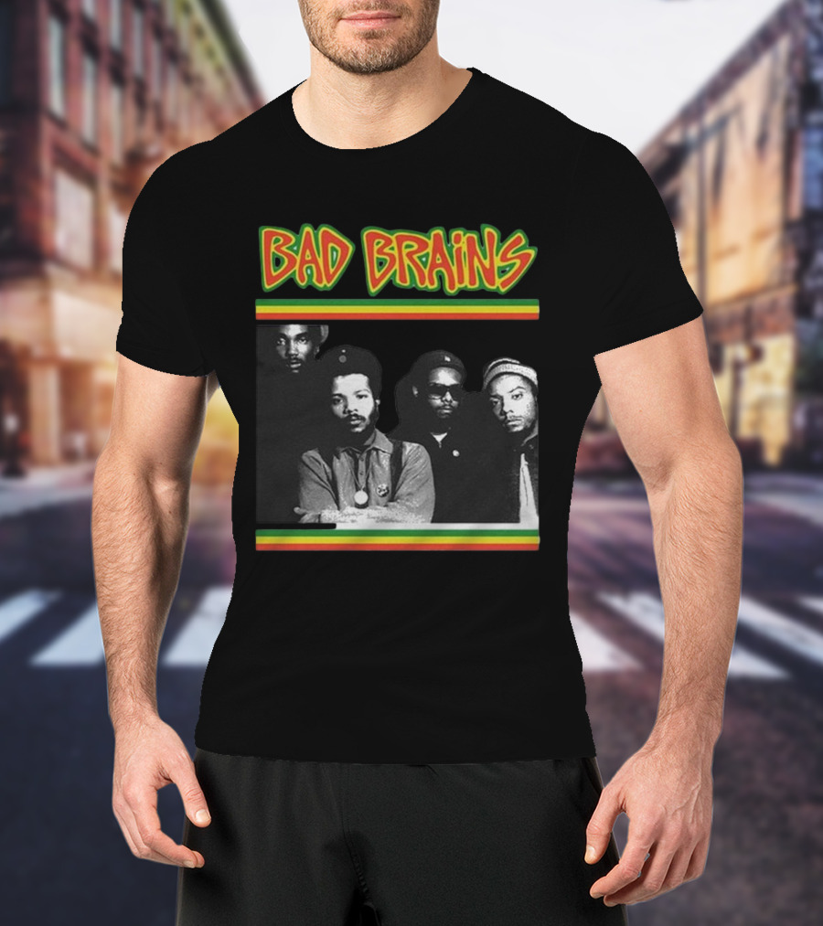 Bad Brains Reggae Punk Band Iconic Style Summer T-Shirt
