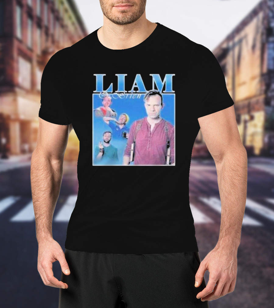 Liam Obrien Critical Role TV Show Character Montage T-Shirt