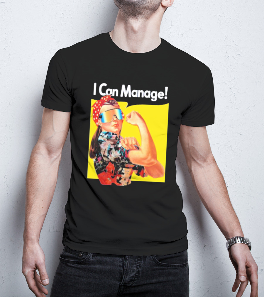 Local Dude Real Logan Ross I Can Manage Retro Iconic Concept T-Shirt