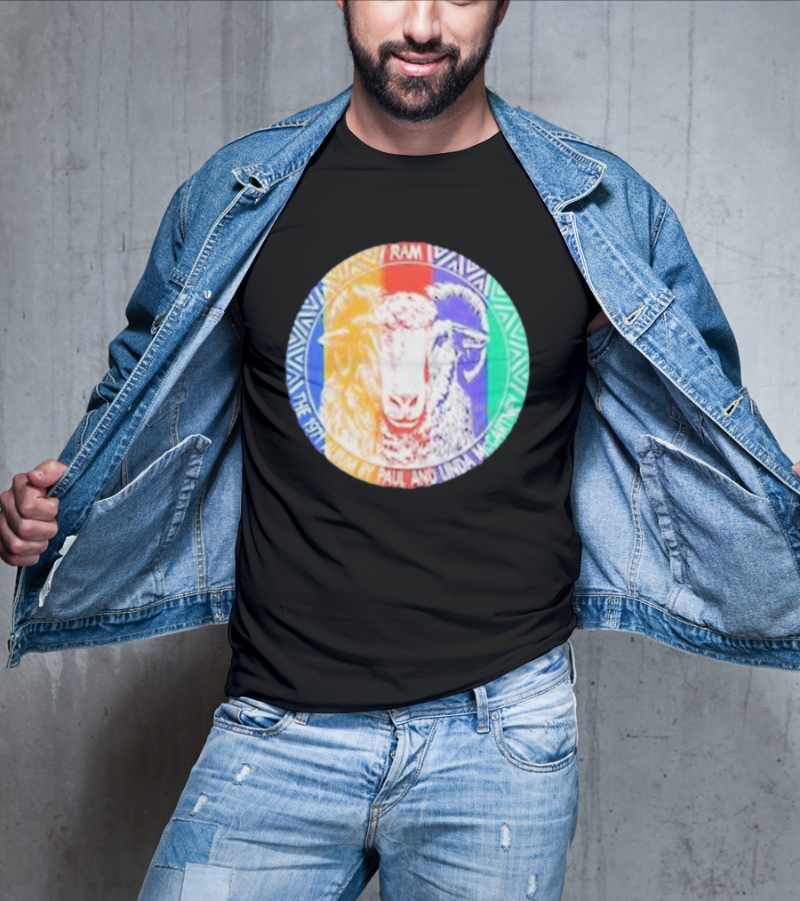 Ram The 1971 Album By Paul And Linda McCartney Multicolor T-Shirt