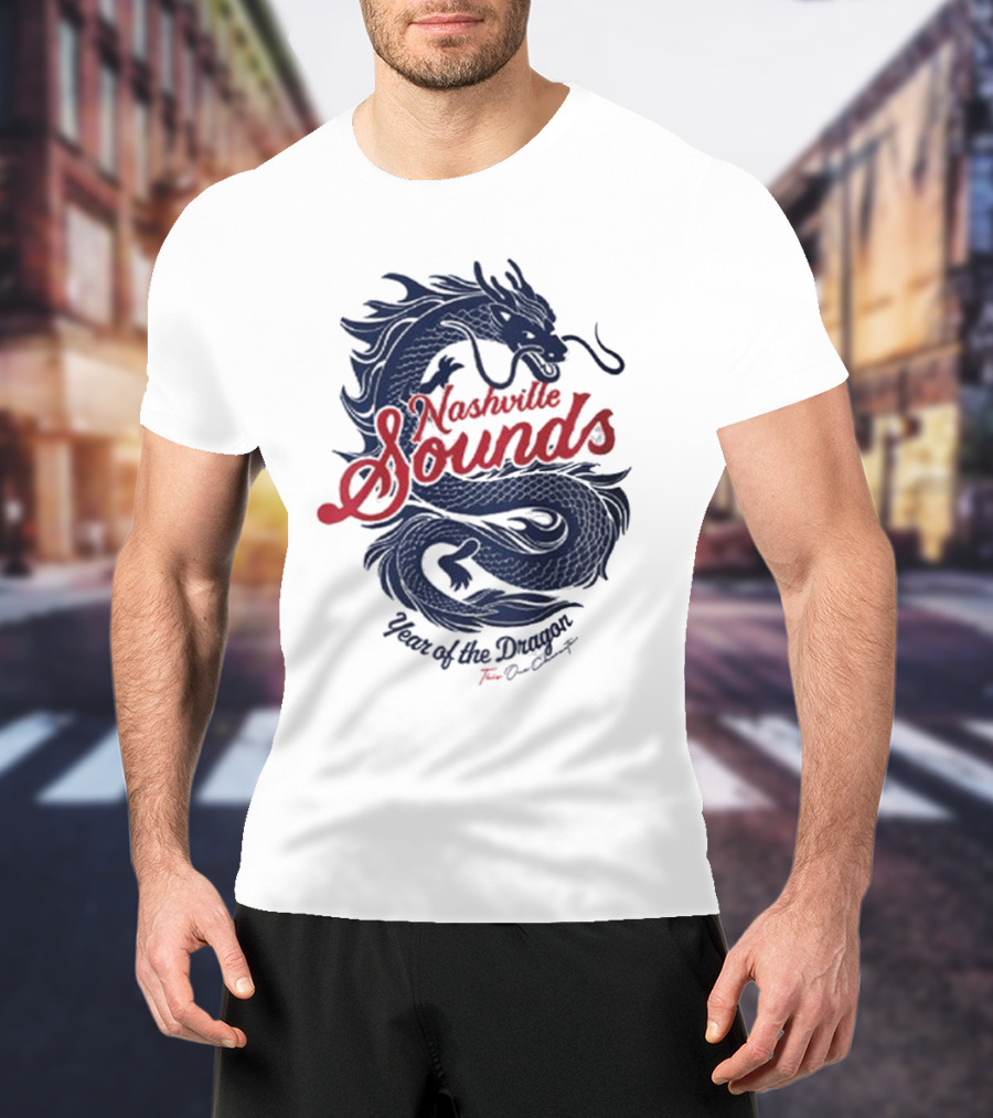 Nashville Sounds Year Of The Dragon Tom Bancroft T-Shirt