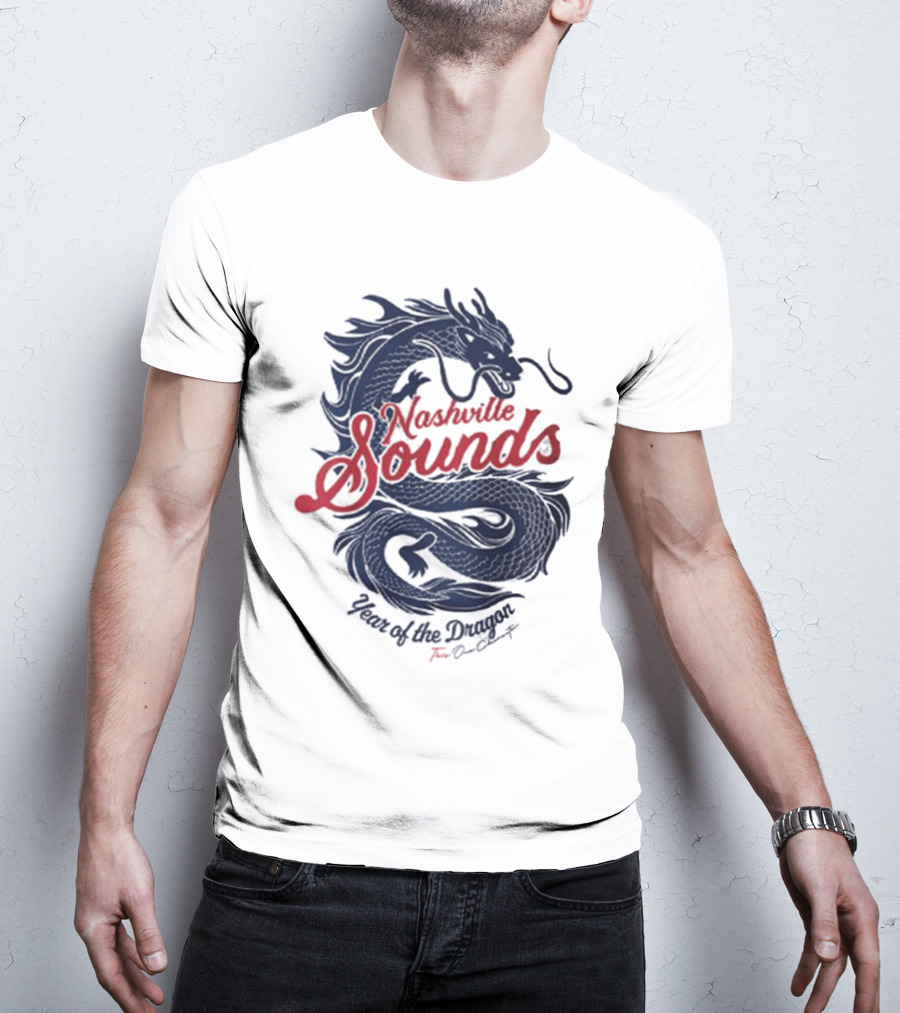 Nashville Sounds Year Of The Dragon Tom Bancroft T-Shirt