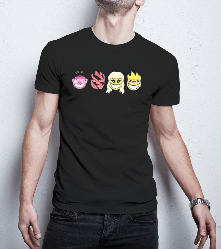 Offtherope Noon EST Grinning Icon Faces T-Shirt