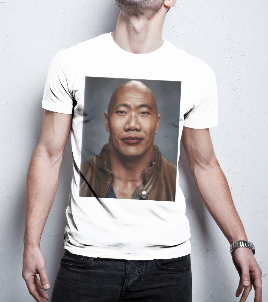 Dwayne The Wok Johnson Meme Face Mashup T-Shirt