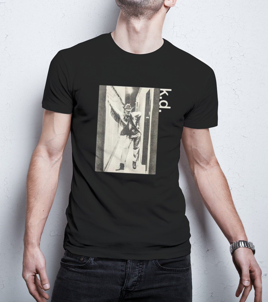 Kd Lang Country Nostalgic Vintage Cowboy Stance T-Shirt