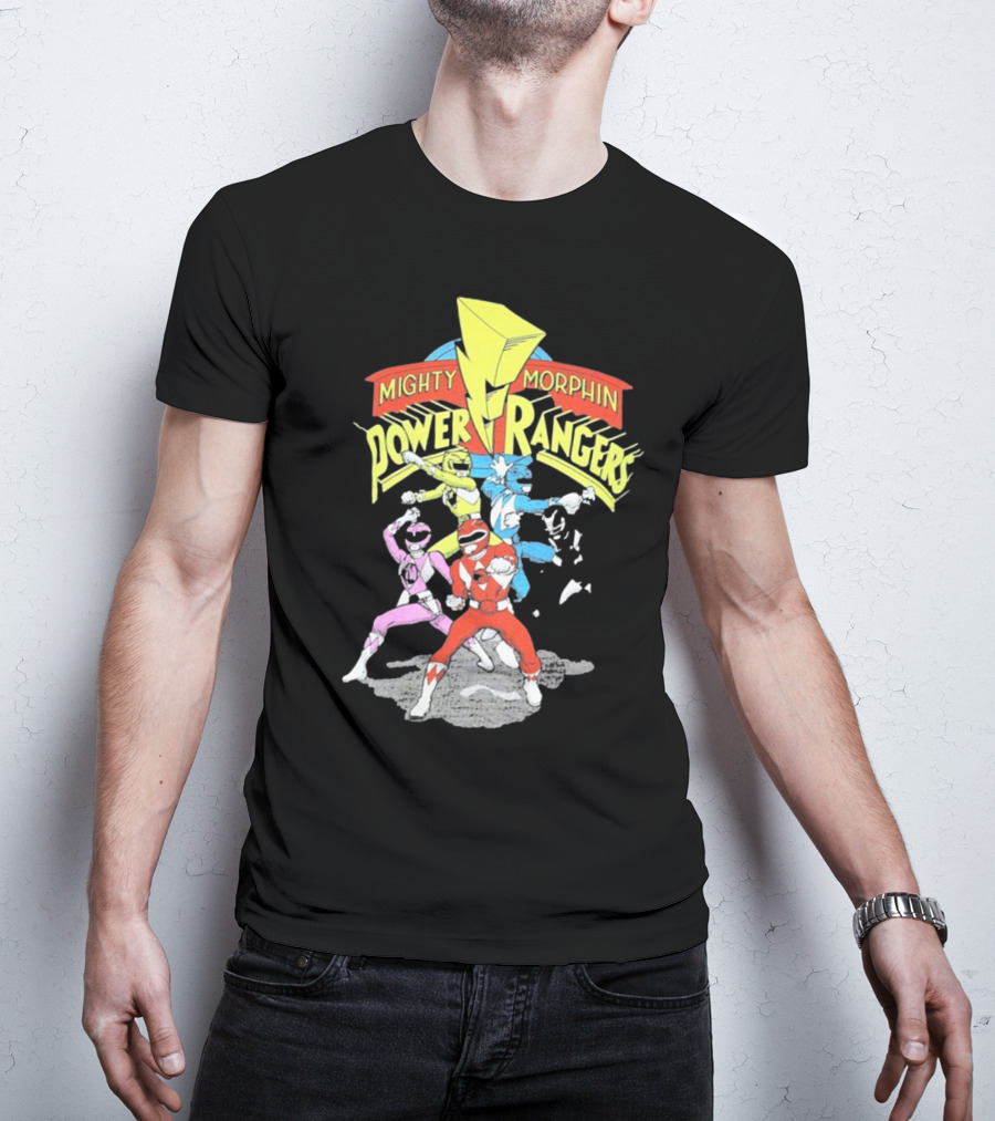 Mighty Morphin Power Rangers Classic Team T-Shirt