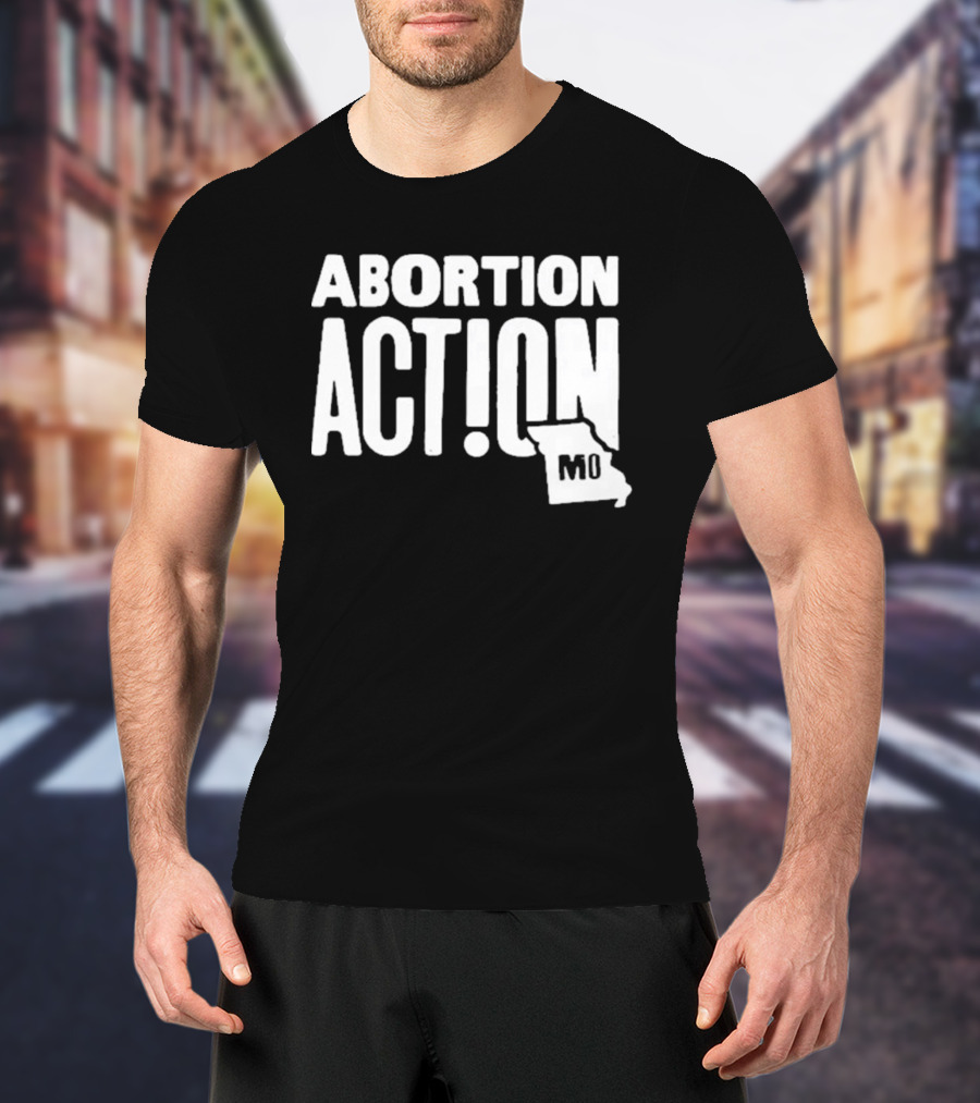 Missouri Abortion Action MO Icon Bold Protest T-Shirt