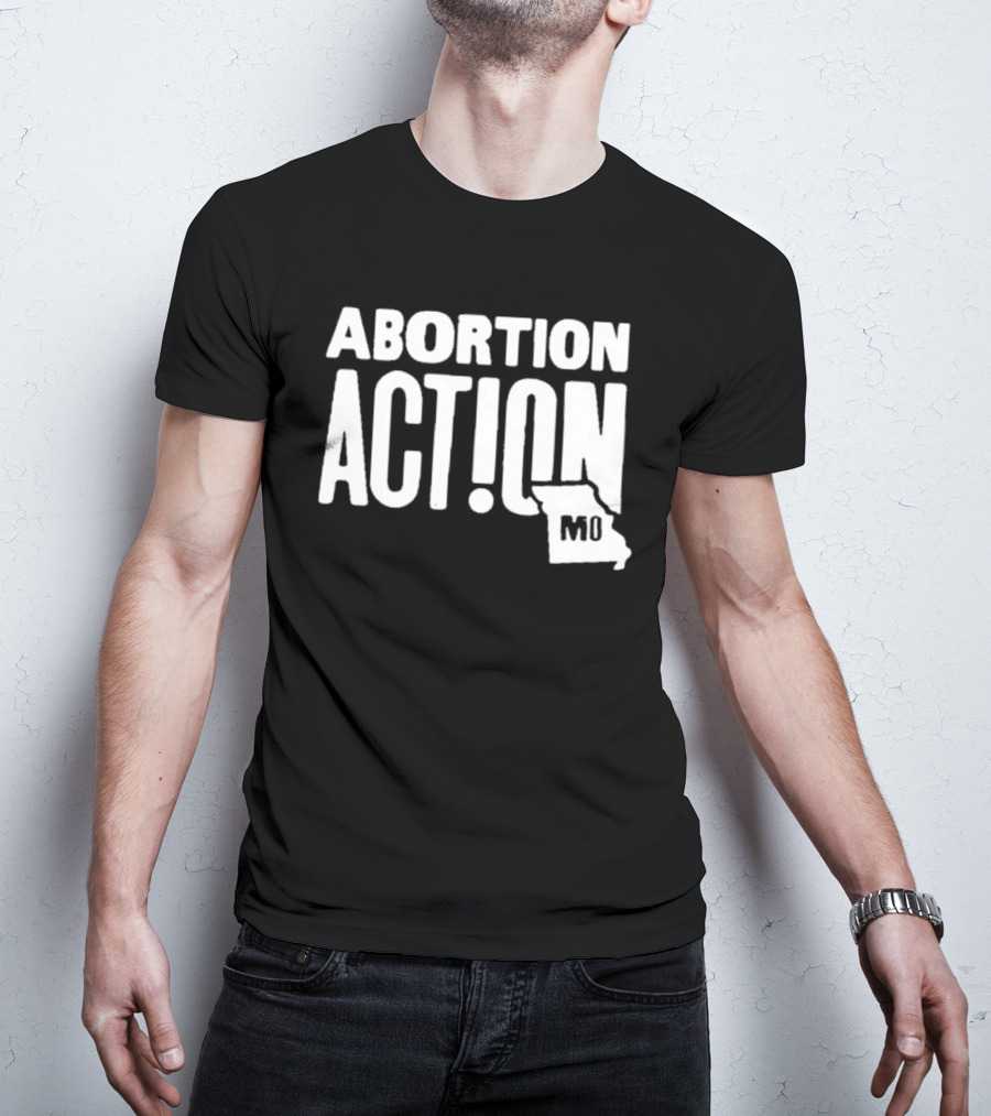 Missouri Abortion Action MO Icon Bold Protest T-Shirt