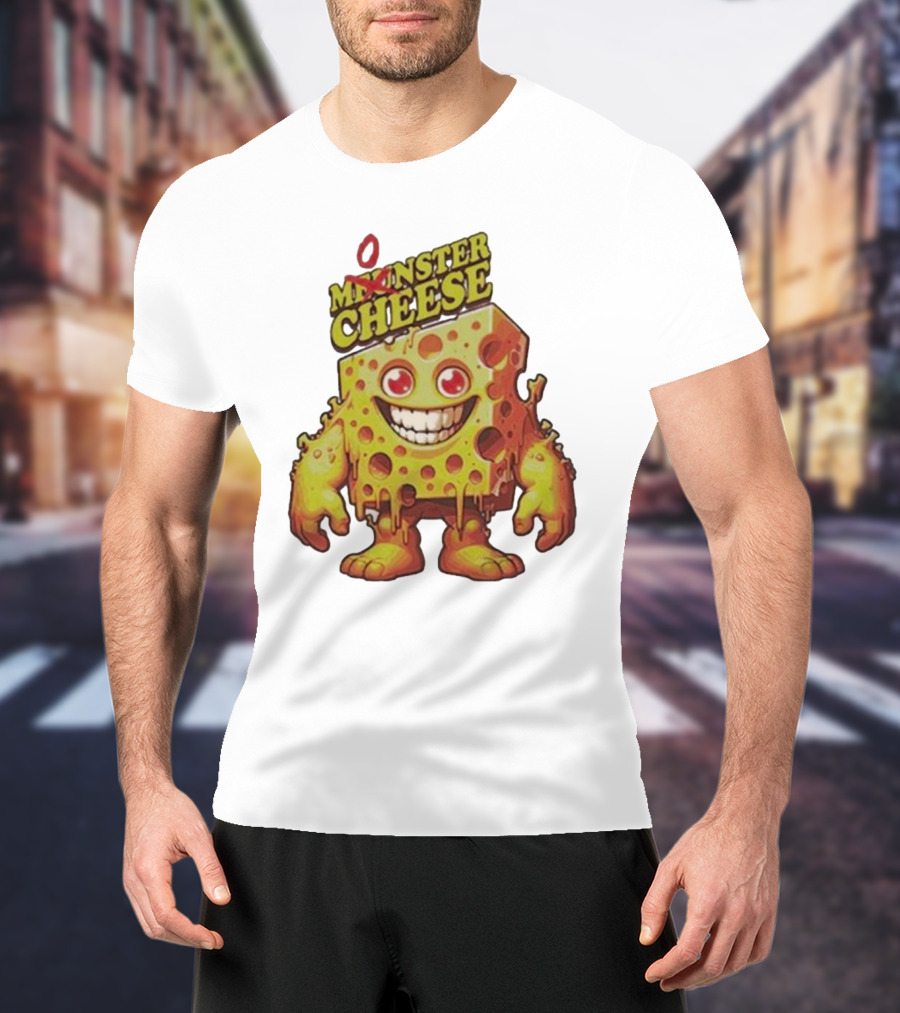 Munster Cheese Monster Smile T-Shirt