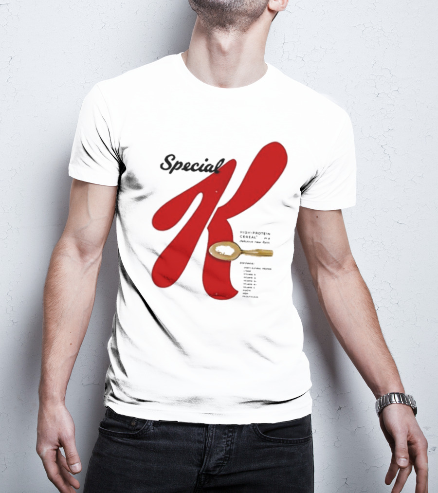 Special K High Protein Cereal Ketapoloclub Spoon T-Shirt