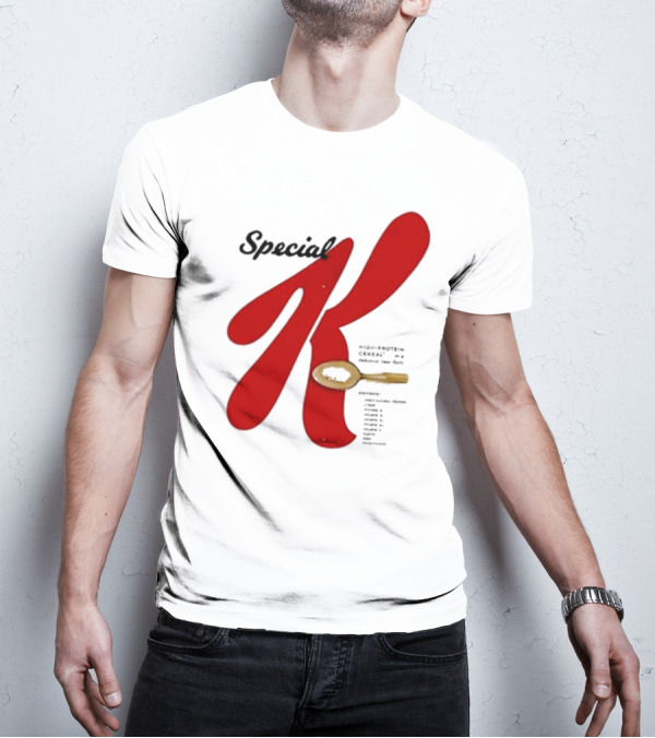 Special K High Protein Cereal Ketapoloclub Spoon T-Shirt