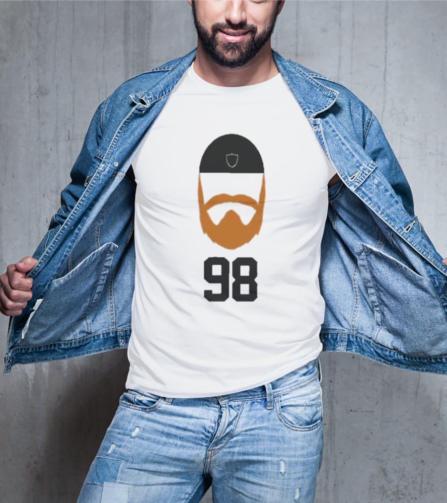 Klever Madd Maxx 98 Beard Orange Shield T-Shirt