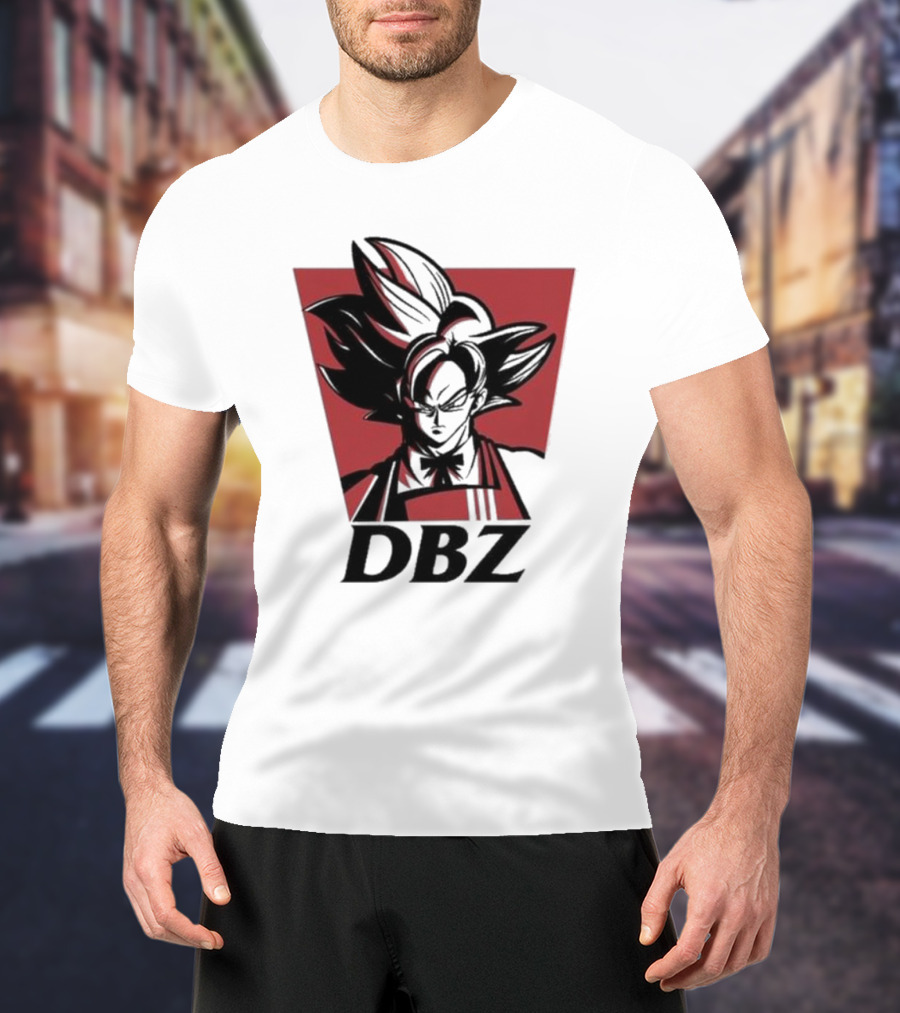 DBZ Kakarot Fried Chicken KFC Fusion T-Shirt