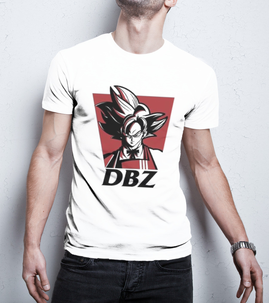 DBZ Kakarot Fried Chicken KFC Fusion T-Shirt