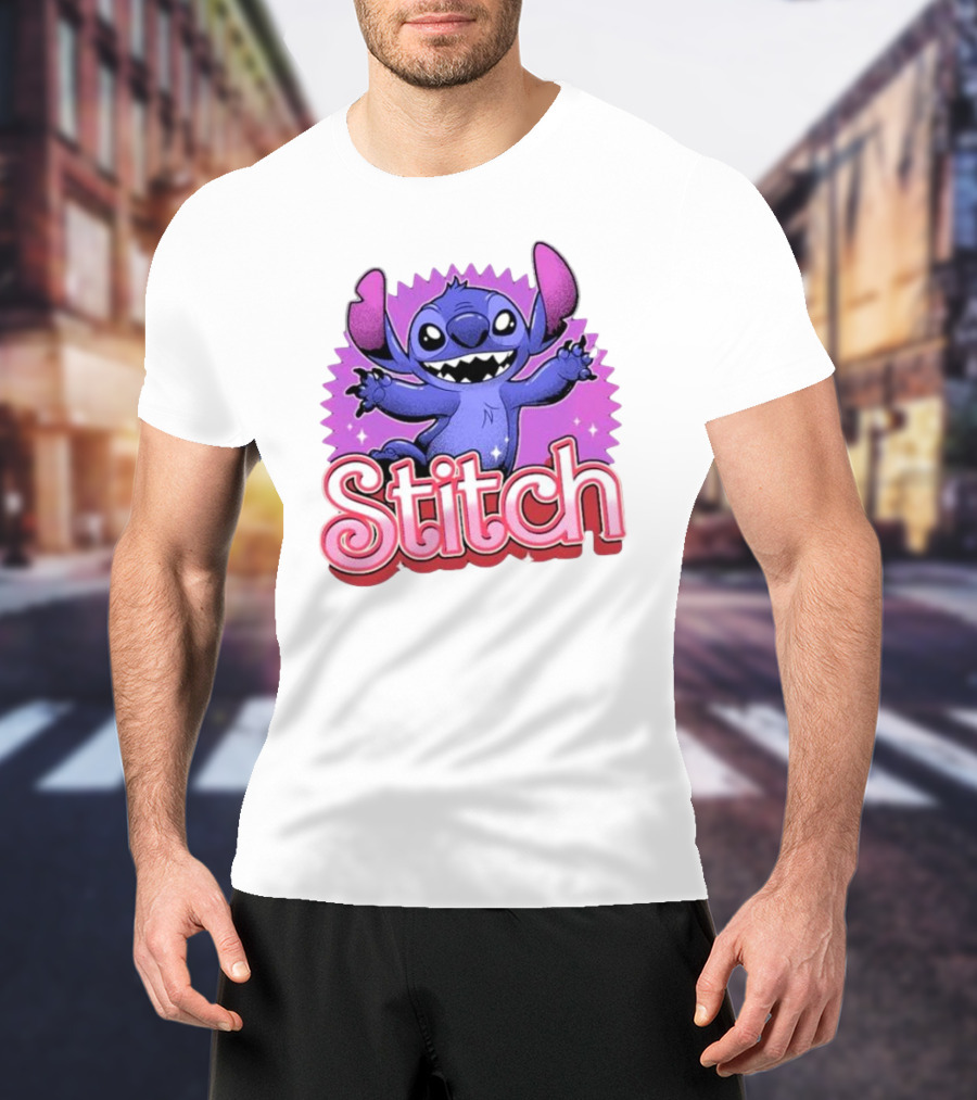 Stitch Alien Experiment 22 Fun Purple T-Shirt