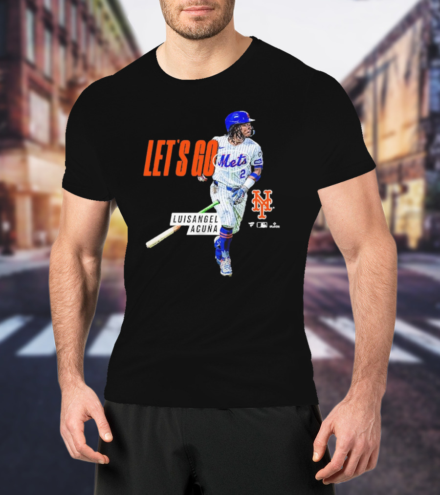 Let's Go Mets Luisangel Acuña First Home Run T-Shirt