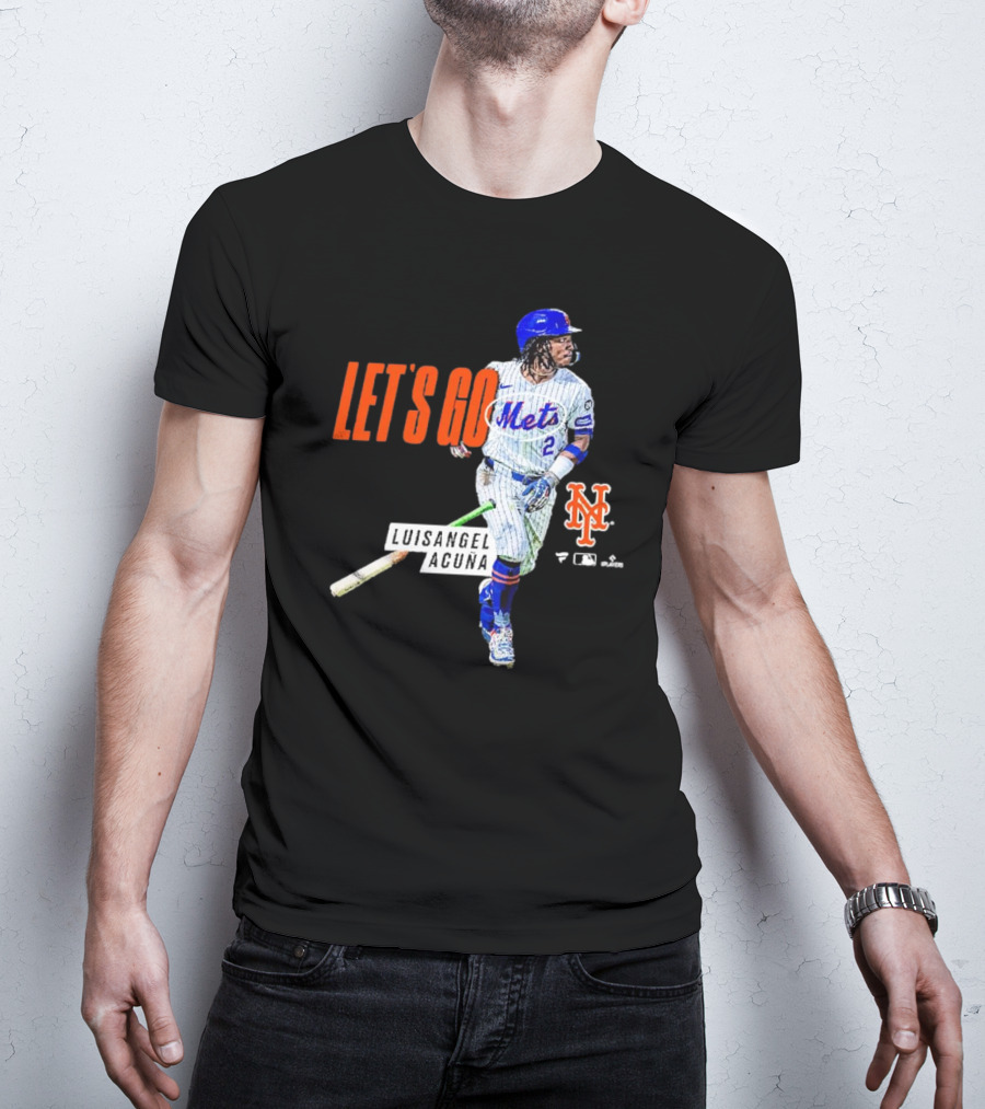 Let's Go Mets Luisangel Acuña First Home Run T-Shirt