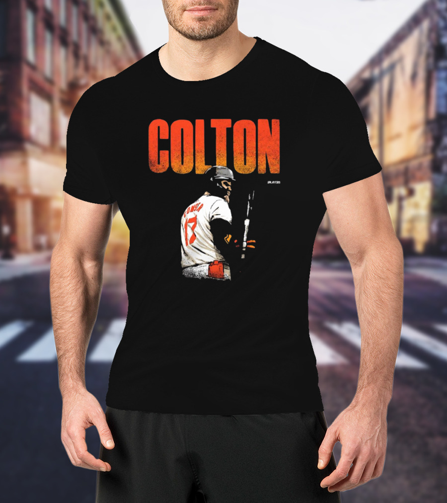 Colton Cowser Player 17 Baltimore Orioles MLB T-Shirt