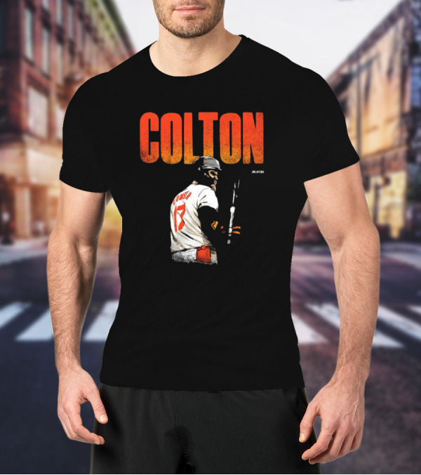 Colton Cowser Player 17 Baltimore Orioles MLB T-Shirt