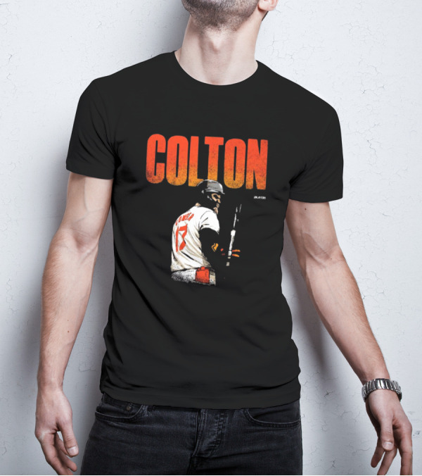 Colton Cowser Player 17 Baltimore Orioles MLB T-Shirt