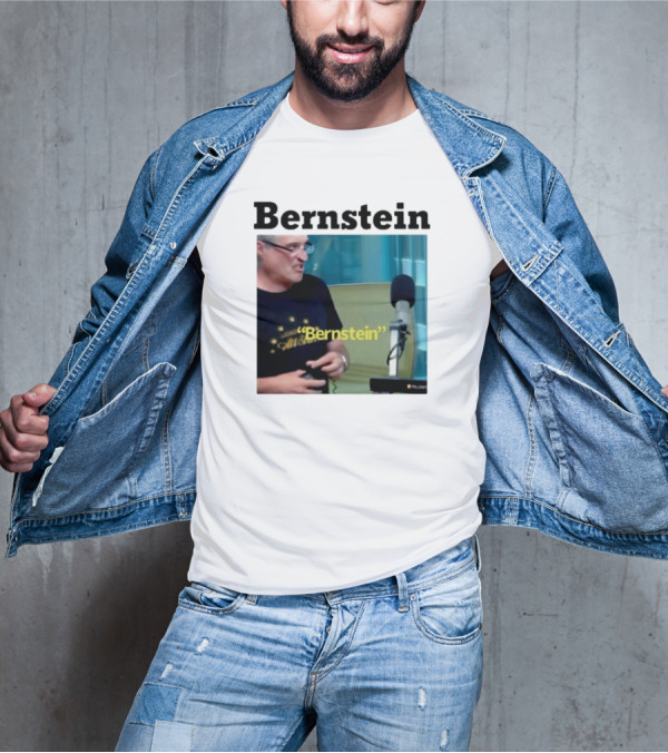Bernstein Snarky Reply In Radio Studio Scene Featuring Microphone T-Shirt