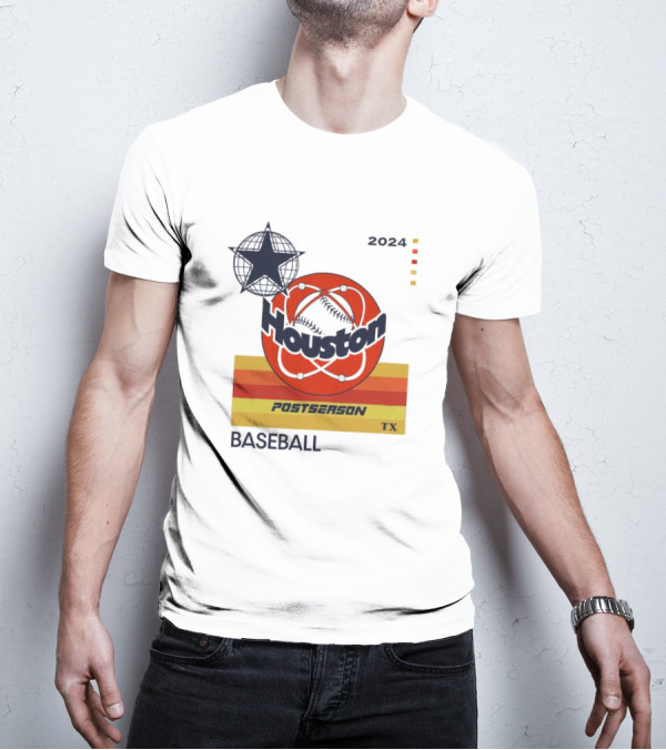 Houston TX Postseason Baseball October T-Shirt