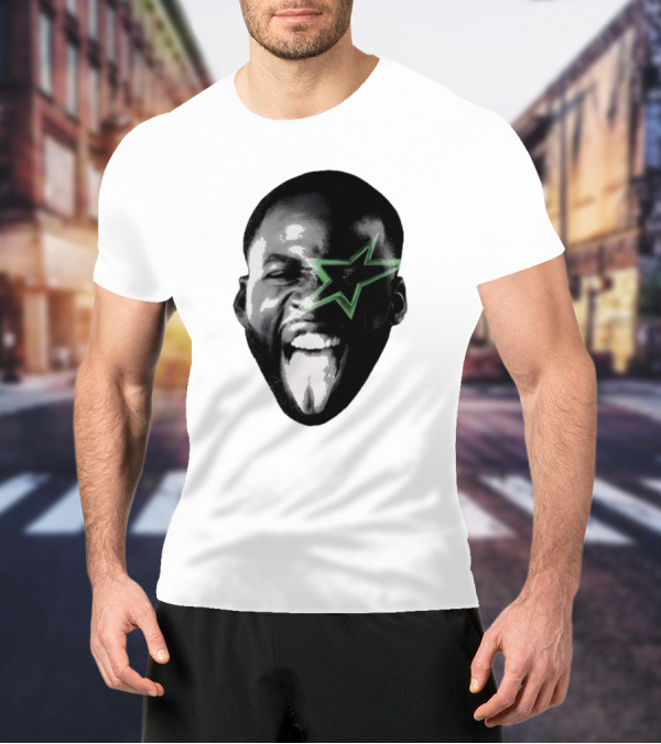 Money 23 Green Star Face T-Shirt