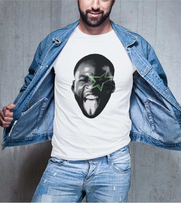 Money 23 Green Star Face T-Shirt