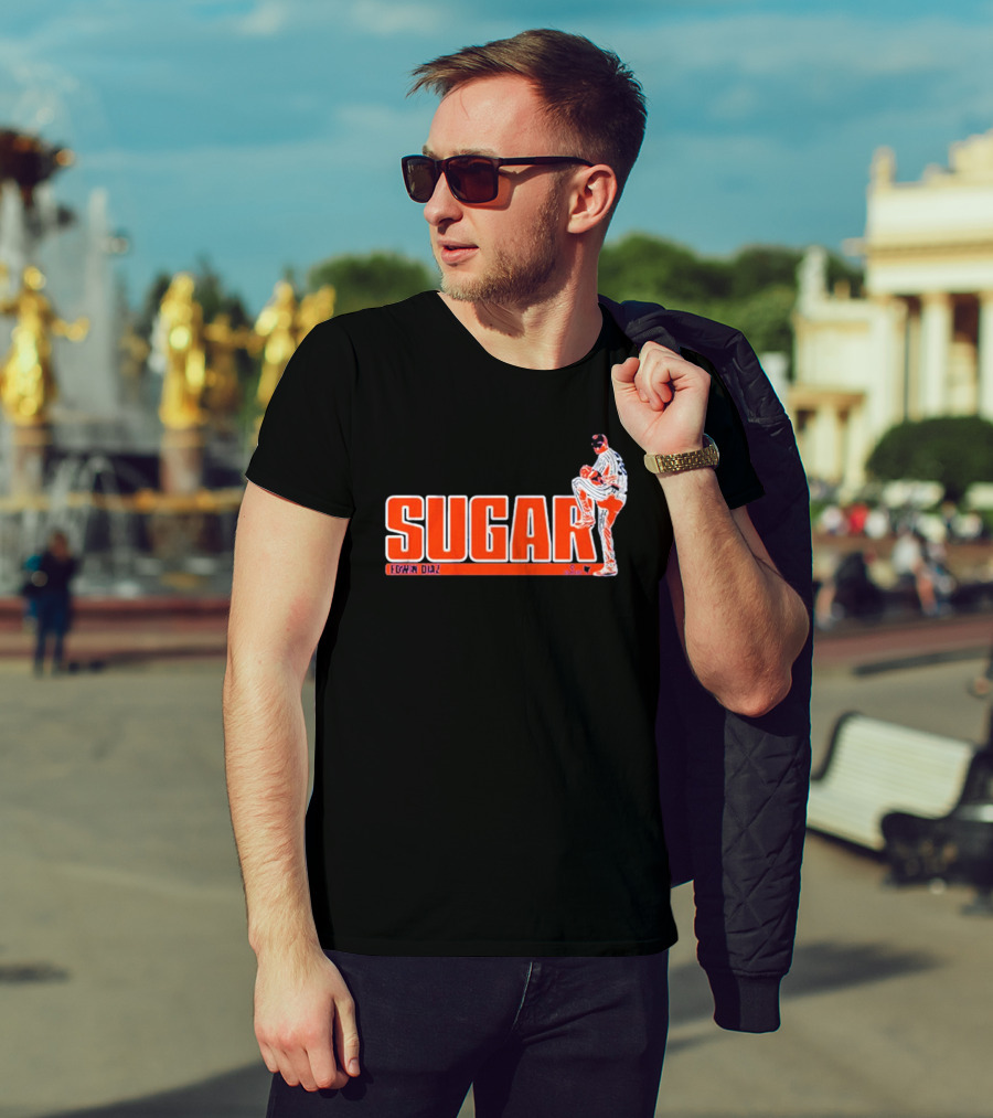 New York Mets Edwin Diaz Sugar Pitching Highlight T-Shirt