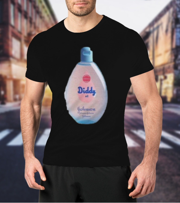 Diddy Oil Johnson Baby Bottle Spoof T-Shirt