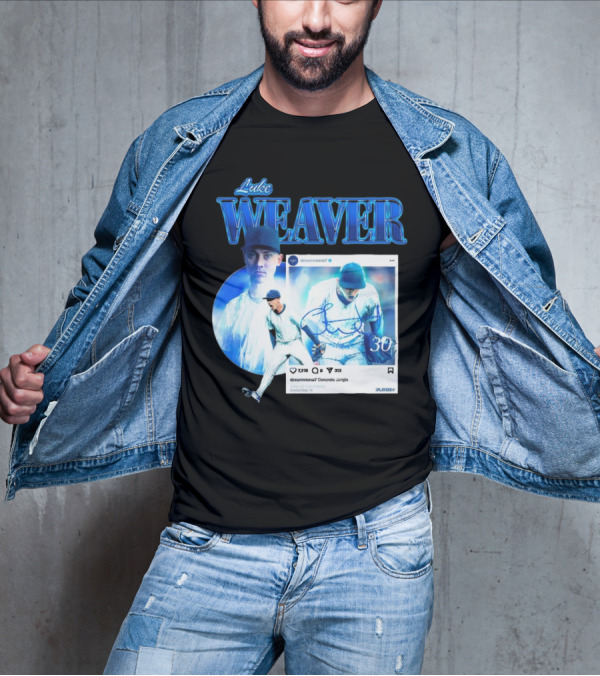 Luke Weaver Dream Weaver New York Concrete Jungle 30 Signature Playoffs T-Shirt
