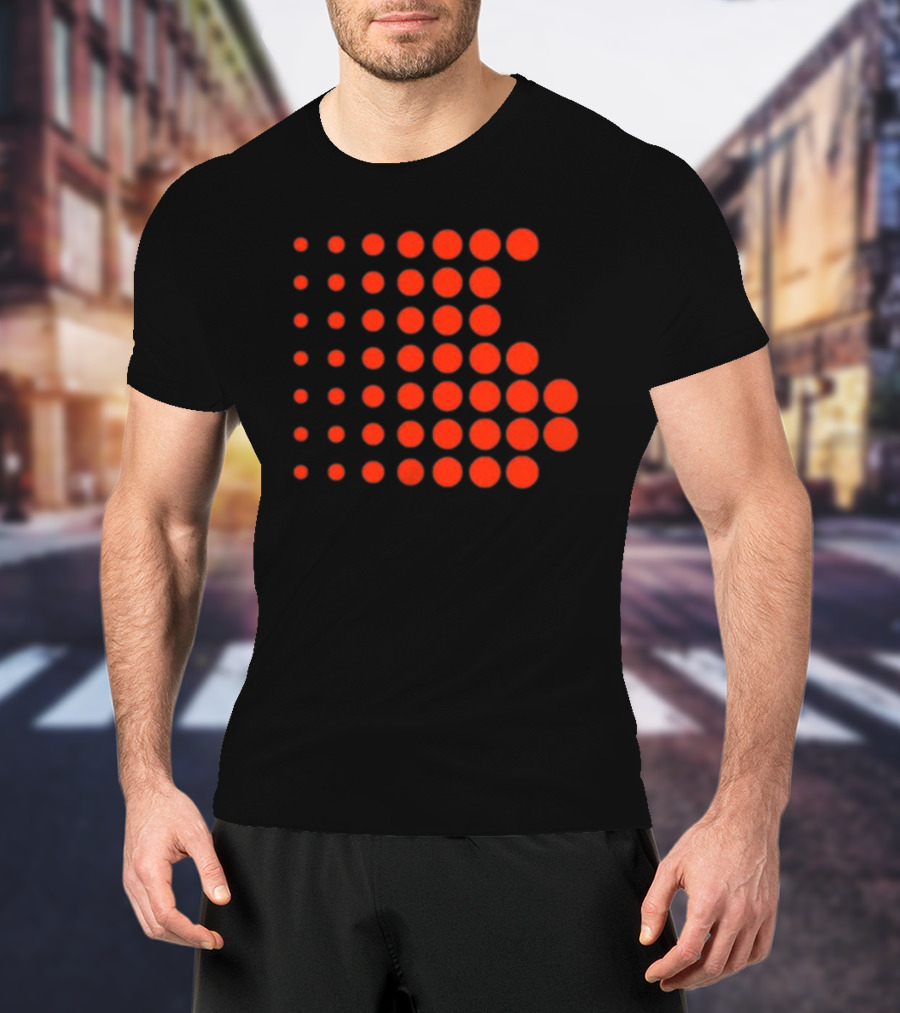 Obsolete Sony Os-0001 Dotted Red Pattern Retro Technology T-Shirt