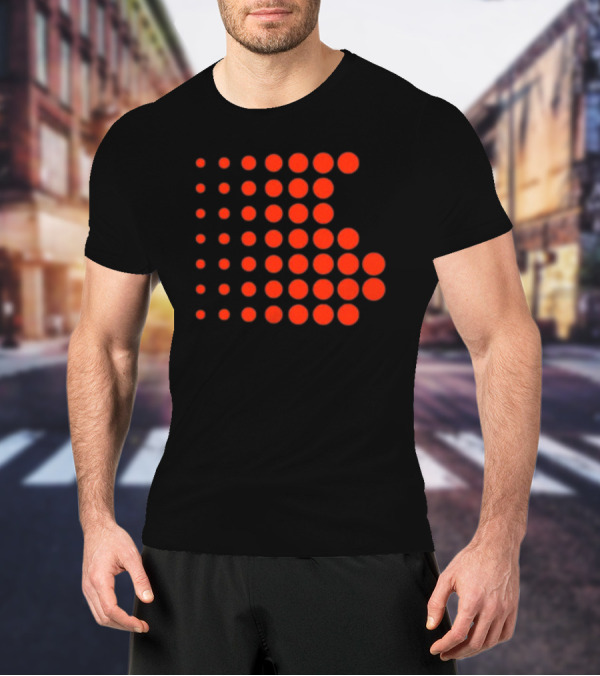 Obsolete Sony Os-0001 Dotted Red Pattern Retro Technology T-Shirt