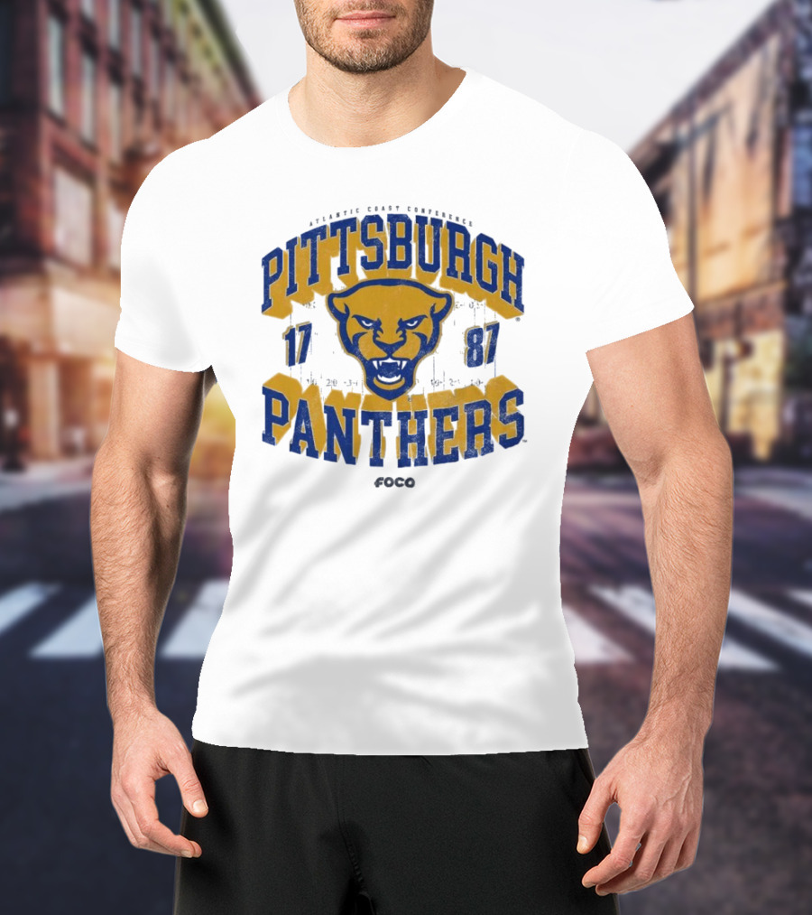 Pittsburgh Panthers 1787 Vintage Atlantic Coast Conference T-Shirt