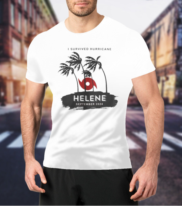 I Survived Hurricane Helene September T-Shirt