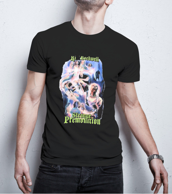 Ki Rockwell Strange Premonition 80s Movie Horror Psychedelic T-Shirt
