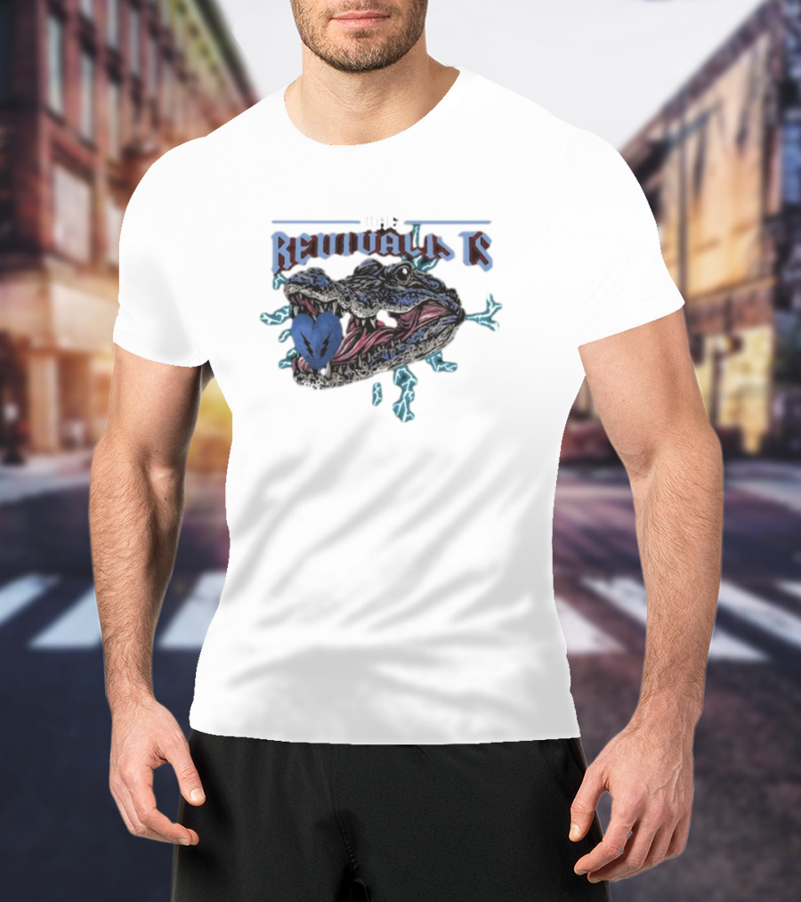 THE REVIVALISTS GATOR ELECTRIC HEART T-Shirt