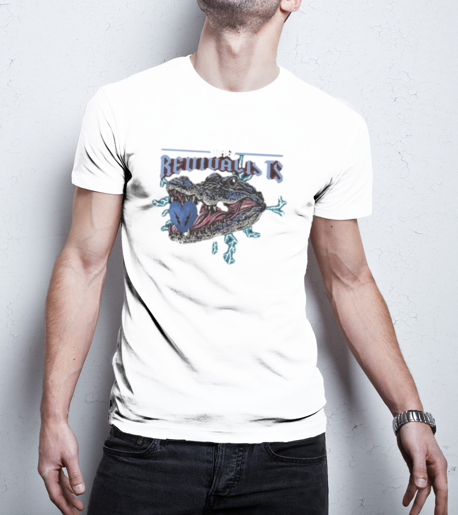 THE REVIVALISTS GATOR ELECTRIC HEART T-Shirt