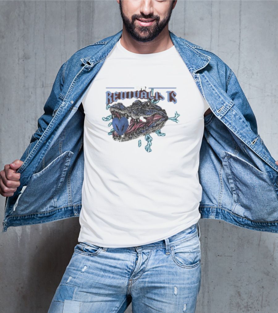 THE REVIVALISTS GATOR ELECTRIC HEART T-Shirt