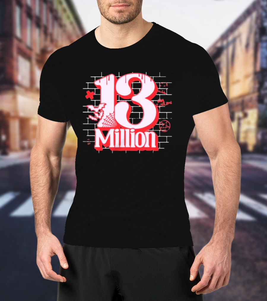 Xplr 13 Million Bat And Cobweb T-Shirt