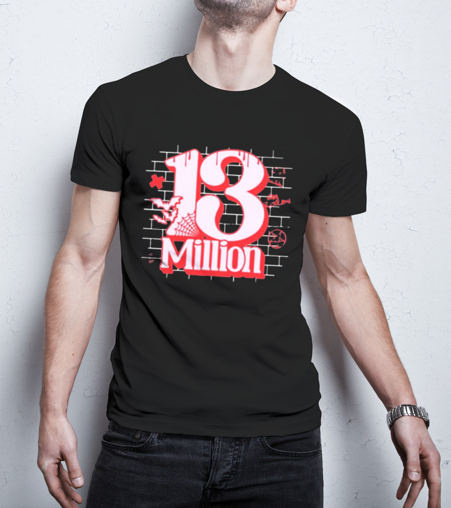 Xplr 13 Million Bat And Cobweb T-Shirt