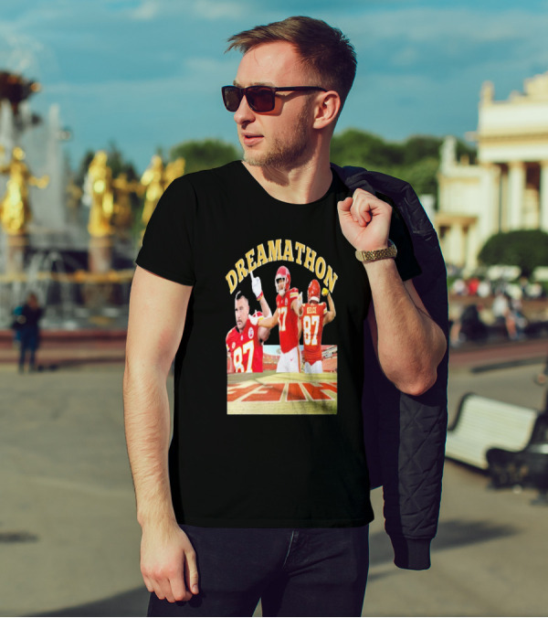 Dreamathon Travis Kelce #87 Kansas City Chiefs NFL T-Shirt